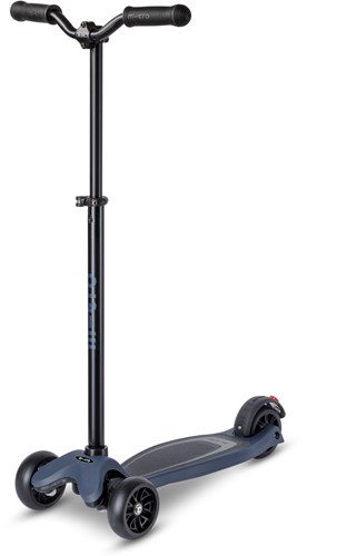 Micro trottinette Kickboard Reloaded bleu avec guidon réglable et lumière
