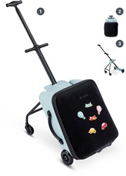 Micro valise enfant ride-on Eazy Frosty Blue buggy léger