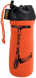 Micro porte-bouteille trottinette 2 roues orange - accessoire pratique