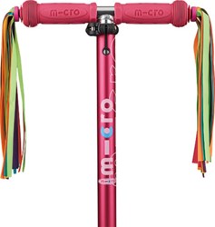 Micro rubans de guidon néon pour trottinette enfant - accessoire coloré