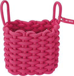 Micro panier trottinette ECO rose - Accessoire Micro pour trottinette