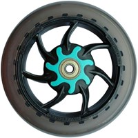 Micro roue de trottinette 145mm menthe - roue de rechange