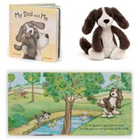 Jellycat livre chien Hundchen Schnuck Und Sein Papa livre cartonné cadeau-2