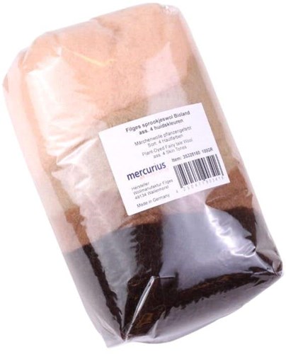 Filges laine féerique Bioland laine à feutrer 4 tons de peau 100g créatif-2