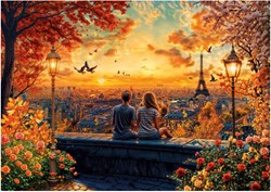 Educa puzzle Paris romantique 1500 pièces adultes carton