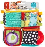Infantino blocs souples bébé jouet sensoriel éducatif coloré-2