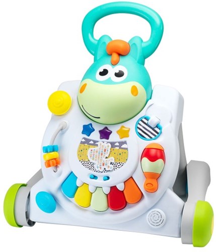 Infantino trotteur bébé 3-en-1 table d'activités interactive multicolore-2