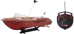 Jamara bateau RC Venezia 2 canaux 40MHz jouet rouge