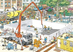 Puzzle Jumbo Jan van Haasteren Presque prêt - 1000 pièces