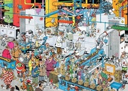 Jan van Haasteren Candy factory (500 Pces)