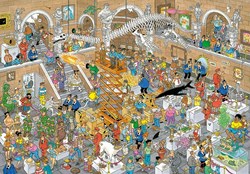 Jumbo puzzle Jan van Haasteren Musée - 3000 pièces bande dessinée
