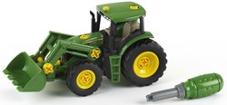 Klein tracteur jouet John Deere set de construction avec chargeur frontal - échelle 1:24