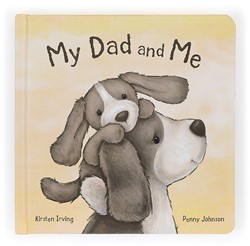 Jellycat Peluche Caramel Le Toutou Timide Et Son Papa Livre (Mon Papa et Moi)