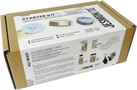 Jesmonite kit créatif dessous de verre AC100 avec support et pigments