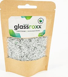 Granulés de verre Jesmonite GlassRoxx Small 150g argent décoration