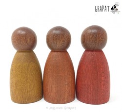 Grapat 3 x Nins chauds foncés