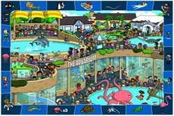 Eurographics Verrücktes Aquarium - 100 Teile