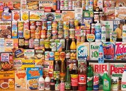 Gibsons puzzle - 1000 pièces - puzzle shopping années 80