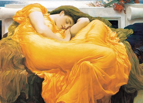 Eurographics puzzle art Flaming June 1000 pièces carton