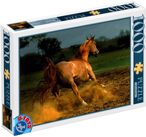 D-Toys puzzle chevaux - 1000 pièces - puzzle adultes-2