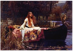 Eurographics puzzle art Waterhouse La Dame de Shalott 1000 pièces