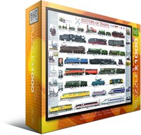 Eurographics puzzle histoire du train - puzzle 1000 pièces-2