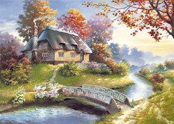 Castorland puzzle Cottage - puzzle 1500 pièces - nature