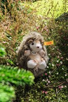 Steiff hérisson en peluche Joggi - peluche 10 cm brun foncé jouet-3
