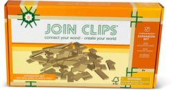 JOIN CLIPS Ensemble d'extension 200 plaques de construction en bois