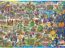 Gibsons puzzle Barmy Britain 1000 pièces défi amusant