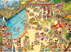 Gibsons puzzle Seaside Shenanigans - 1000 pièces puzzle cartoon