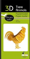 Maquette papier 3D FRIDOLIN - Coq-2
