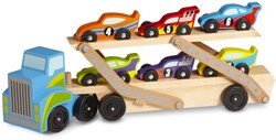Melissa & Doug Porte-Voitures De Course Géant
