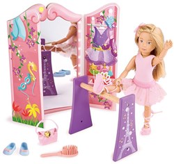 Kruselings set de jeu ballet Vera avec accessoires et miroir