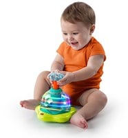 Bright Starts jouet interactif Press & Glow Spinner avec musique-2