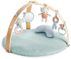 Ingenuity tapis d'éveil bébé - Cozy Spot Loamy - réversible et doux