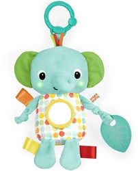 Bright Starts peluche éléphant musical - jouet lumineux bébé