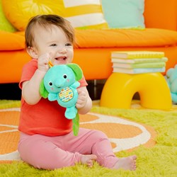 Bright Starts jouet bébé éléphant - mobile musical pour les sorties