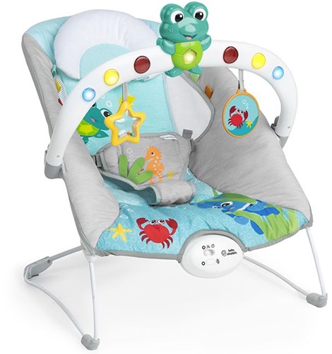Baby Einstein transat - Explorers Kick 'n Tunes Premium Bouncer - jouet bébé interactif-2