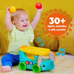 Bright Starts bus safari jouet - jeu de balles interactif pour bébés