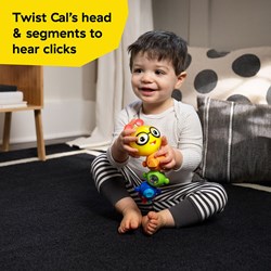 Baby Einstein jouet sensoriel Twist-a-Pal Cal - musique & lumière