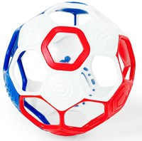 Oball hochet bébé football Grippin Goals - jouet coloré et flexible-2