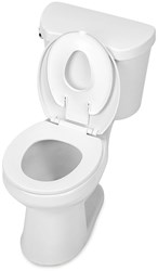 Ingenuity réducteur de toilette Flip & Sit Potty blanc - apprentissage de la propreté