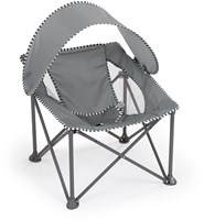 Bright Starts siège de voyage bébé Pop N Chill gris - assise confortable