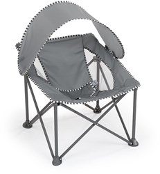 Bright Starts siège de voyage bébé Pop N Chill gris - assise confortable