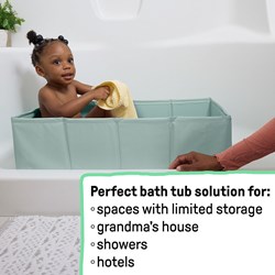Baignoire bébé Ingenuity Tuckaway Travel Tub baignoire de voyage pliable