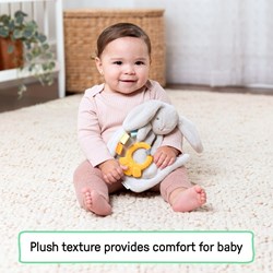 Ingenuity doudou Sylvi avec anneau de dentition - peluche bébé