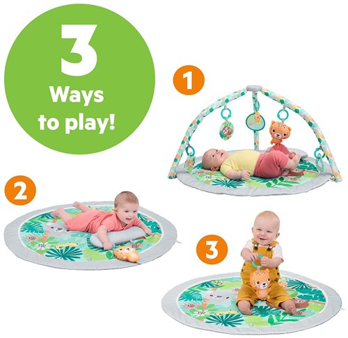 Bright Starts tapis d'éveil Wild Rainforest FoldAway - gym bébé-2