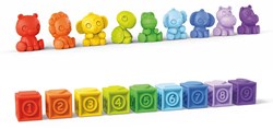 Bright Starts coffret cadeau jouet - 18 pièces de jeu colorées