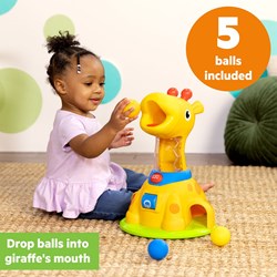 Bright Starts jouet girafe interactif avec balles et musique